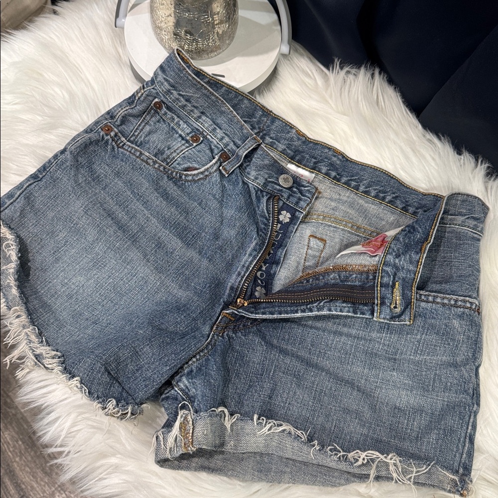 💙Lucky Brand Dungarees denim shorts